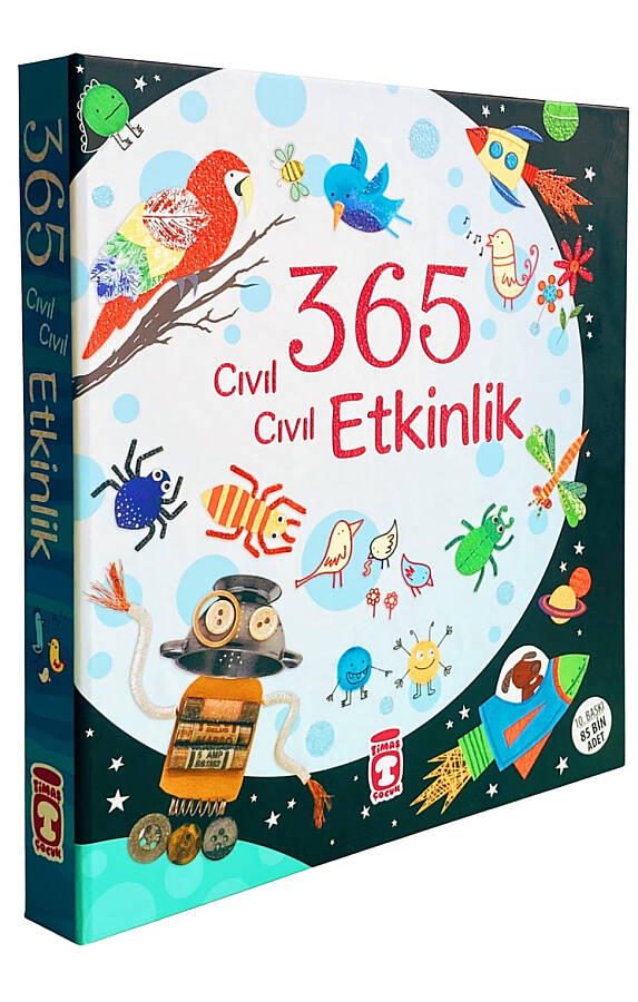 365 Cıvıl Cıvıl Etkinlik - Neşeli Etkinlikler (Ciltli) - 2