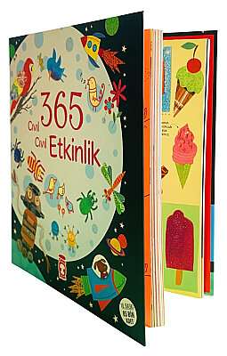 365 Cıvıl Cıvıl Etkinlik - Neşeli Etkinlikler (Ciltli) - 3