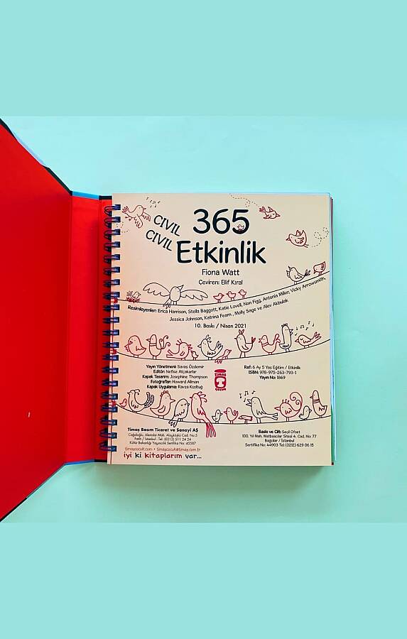 365 Cıvıl Cıvıl Etkinlik - Neşeli Etkinlikler (Ciltli) - 4