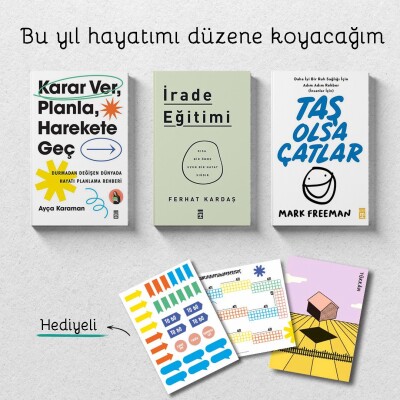 Bu Yıl Hayatımı Düzene Koyacağım (3 Kitap)