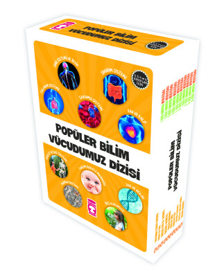 Popüler Bilim Vücudumuz Dizisi Set - (10 Kitap)