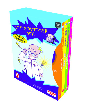 Çılgın Deneyler Dr. Grips'in Laboratuvarı Set - (4 Kitap)
