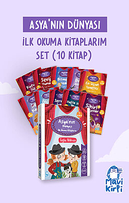 Asya'nın Dünyası İlk Okuma Kitaplarım Set - 1. Sınıf Hikaye Seti (10 kitap)