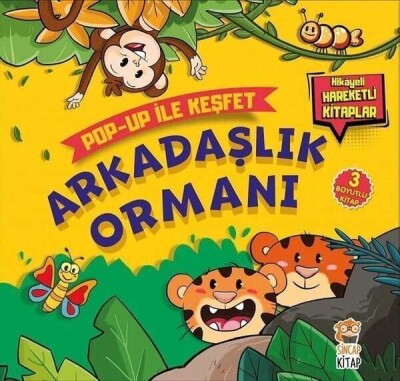 Arkadaşlık Ormanı - Pop-Up İle Keşfet (Ayraç Hediyeli)