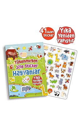 Tükenmeyen Jöle Sticker Hayvanlar