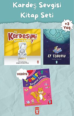 Kardeş Sevgisi Okul Öncesi Kitap Seti (2 Kitap)