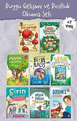 Timaş Çocuk 1-2-3. Sınıf Duygu Gelişimi ve Dostluk Okuma Seti - 7-9 Yaş (8 Kitap Takım)