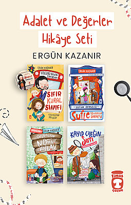 Adalet ve Değerler Yolculuğu - Eğlenceli Hikâyeler Seti