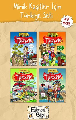 Minik Kaşifler İçin Türkiye Seti -4. Sınıf Kitap Seti - +10 Yaş