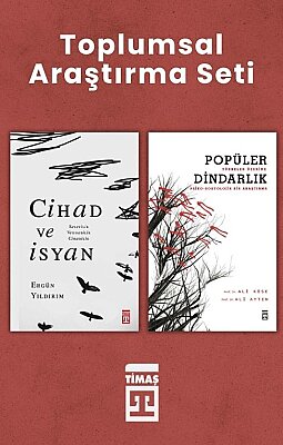 Timaş Yayınları Din Sosyolojisi ve Toplumsal İnançlar Okuma Seti - 2 Kitap Takım (Cihad ve İsyan + 1 Kitap)