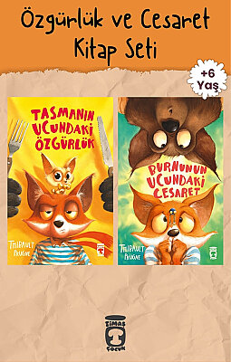 Özgürlük ve Cesaret - 2 Kitap Set - Thibault Prugne - Timaş Çocuk - 6-7 Yaş 1.-2. Sınıf Eğlenceli Hikaye