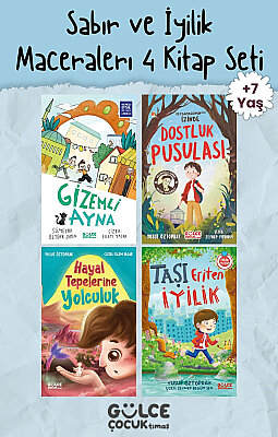 Sabır ve İyilik Maceralerı - 4 Kitap Set - 7+ Yaş - Değerler Eğitimi