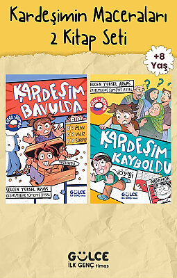 Kardeşimin Maceraları - 2 Kitap Seti - 8+ Yaş - Çizgi Roman