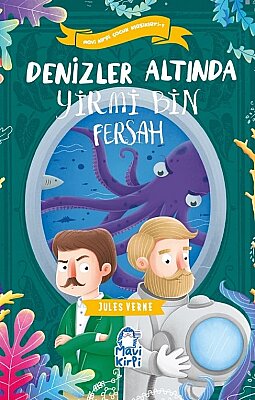 Denizler Altında Yirmi Bin Fersah - Mavi Kirpi Çocuk Klasikleri 1