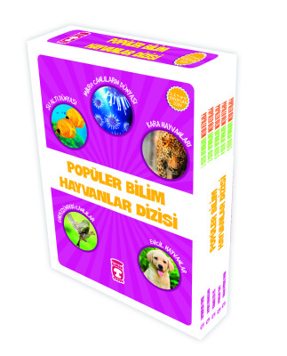 Popüler Bilim Hayvanlar Dizisi Set - (5 Kitap)