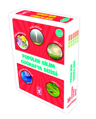 Popüler Bilim Coğrafya Dizisi Set - (5 Kitap)