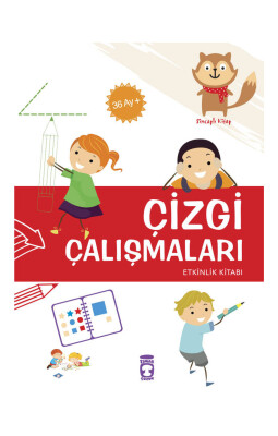 Çizgi Çalışmaları Etkinlik Kitabı (36 Ay+)