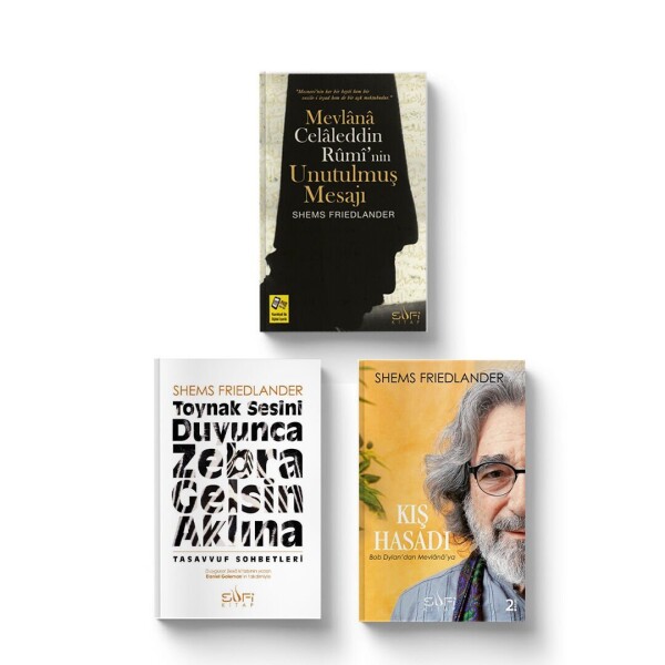 Shems Friedlander Tasavvuf Kitapları Seti (3 Kitap)