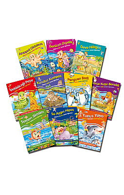 Allah'ın İsimlerini Öğreniyorum 1 Set (10 Kitap)