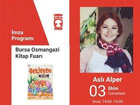 Bursa Osmangazi Kitap Fuarı - Aslı Alper