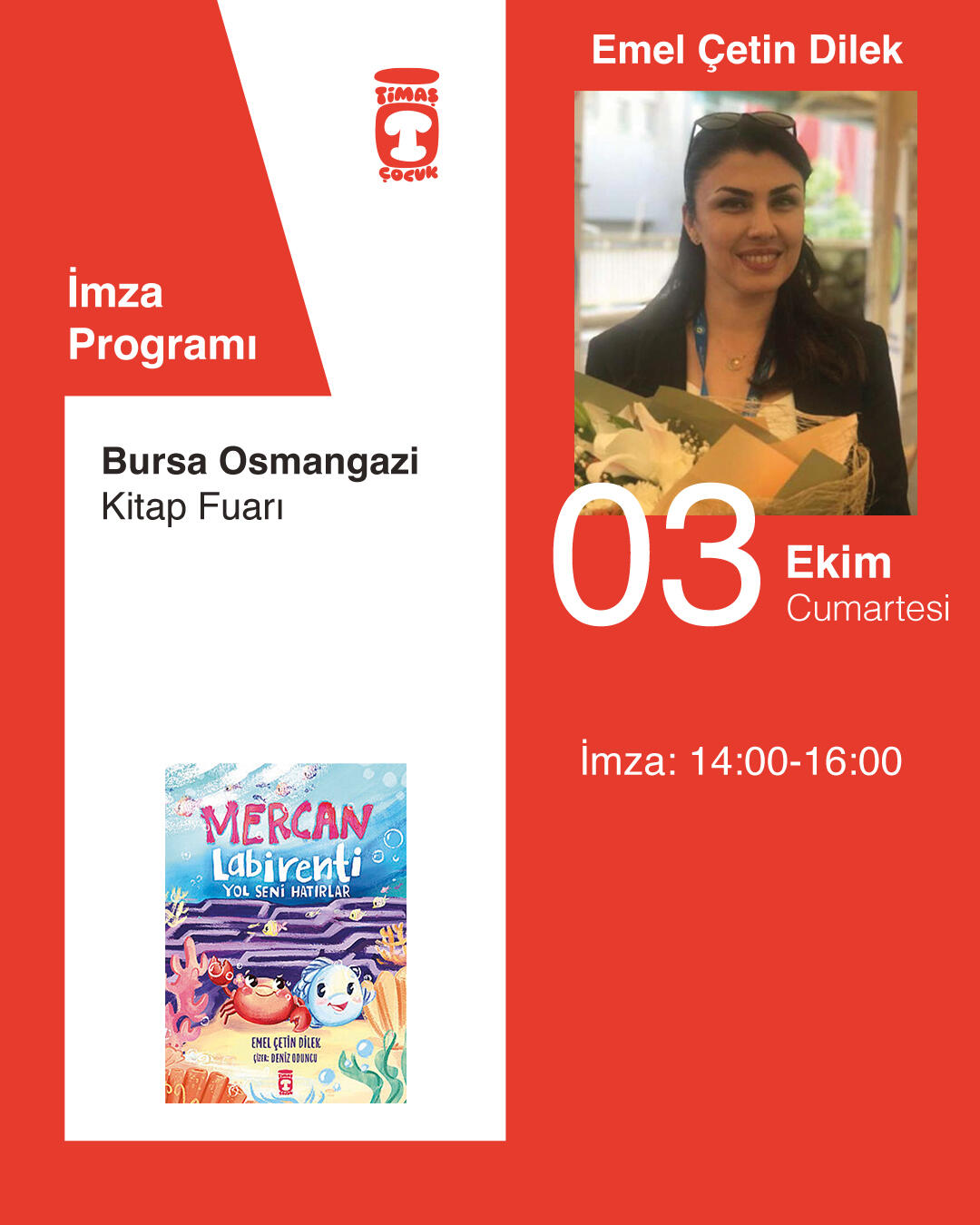 Bursa Osmangazi Kitap Fuarı - Emel Çetin Dilek