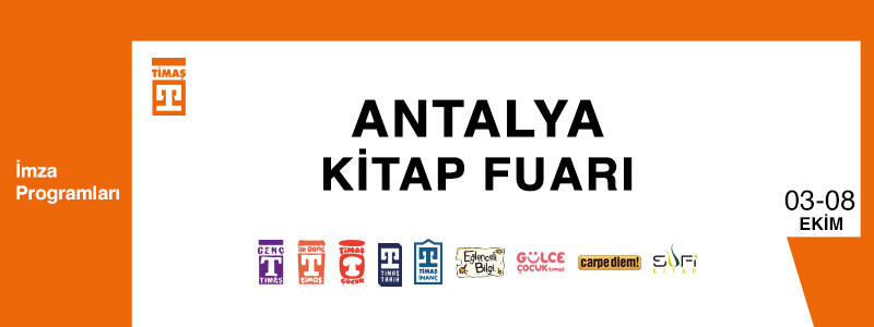 Antalya Kitap Fuarı - 03-08 Ekim