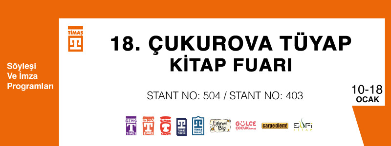 18. Çukurova Tüyap Kitap Fuarı Yazar - Etkinlik Programı