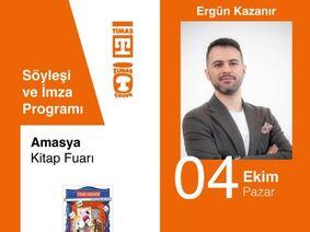 Amasya Kitap Fuarı - Ergün Kazanır