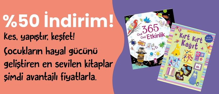 %50 İndirim! Kes, Yapıştır, Keşfet!