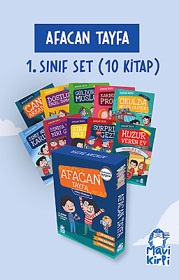 Afacan Tayfa 1 - 1. Sınıf Hikaye Seti (10 Kitap)