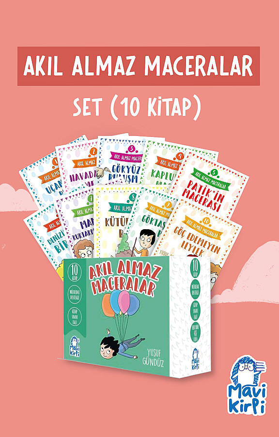 Akıl Almaz Maceralar - 4. Sınıf Hikaye Seti (10 Kitap) - 1