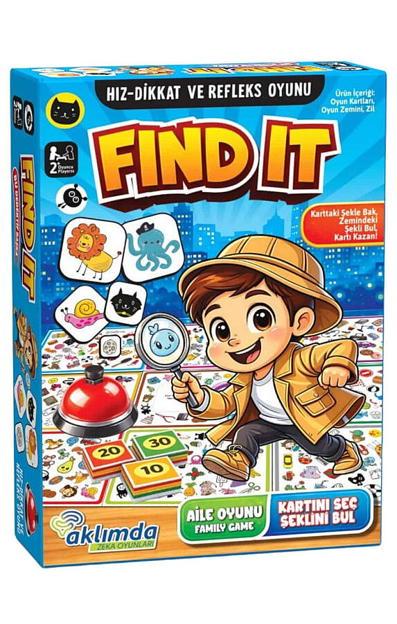 Aklımda Zeka Oyunları - Find İt - 1
