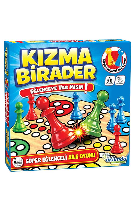 Aklımda Zeka Oyunları - Kızma Birader (Ahşap) - 1
