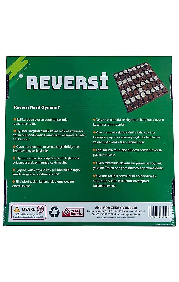 Aklımda Zeka Oyunları - Reversi - 2