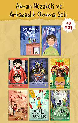 Akran Nezaketi ve Arkadaşlık Okuma Seti - (8 Kitap Takım)