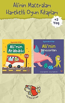 Ali'nin Maceraları Seti - Tak Çıkar Hareketli Pop-Up Oyun Kitapları