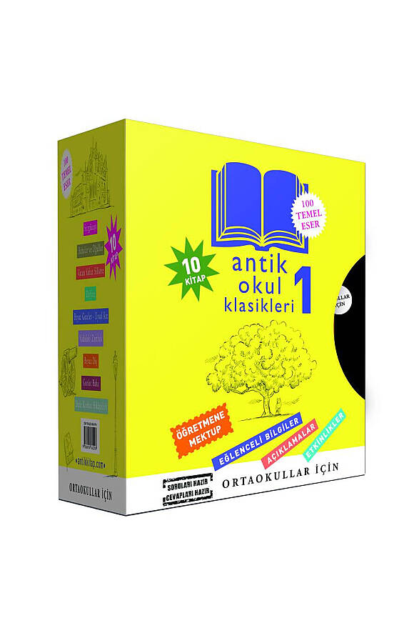 Antik Okul Klasikleri 1. Seti (10 Kitap) - 1
