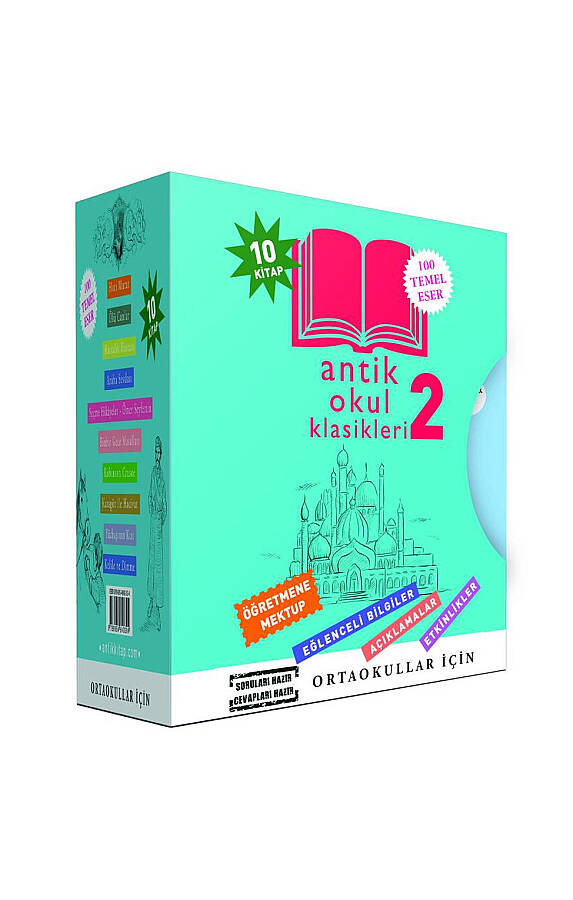 Antik Okul Klasikleri 2. Seti (10 Kitap) - 1