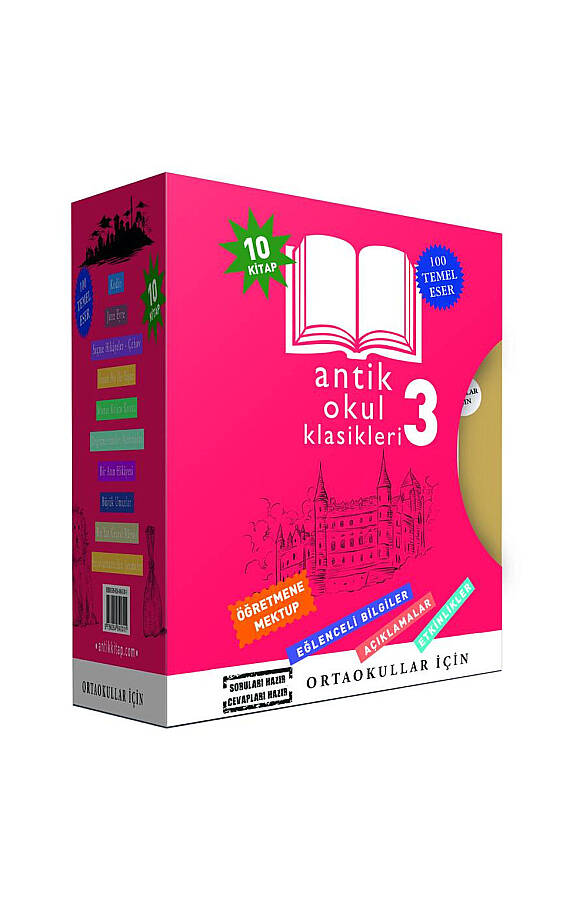 Antik Okul Klasikleri 3. Seti (10 Kitap) - 1