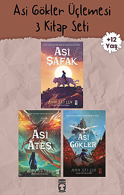 Asi Gökler Üçlemesi - 3 Kitap Seti - Ann Sei Lin - 12+ Yaş - Fantastik