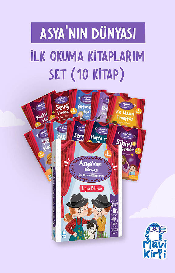 Asya'nın Dünyası İlk Okuma Kitaplarım Set - 1. Sınıf Hikaye Seti (10 kitap) - 1