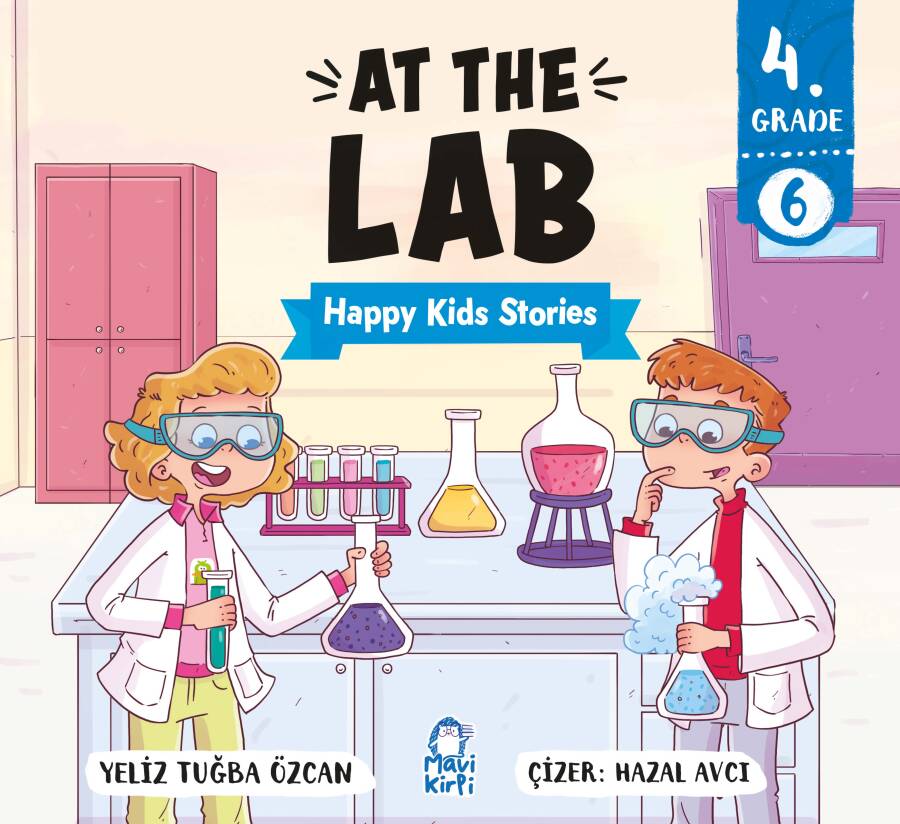 At The Lab - Happy Kids Stories 4 (4. Sınıf İngilizce Hikaye Seti) - 1