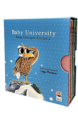 Baby University First Concepts Stories 2 (4 Book)