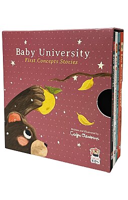 Baby University First Concepts Stories (4 Book)