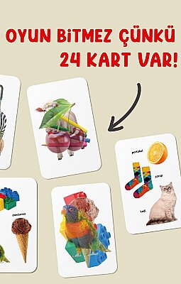 Bak Bak Saklambaç (2-3 Yaş Dikkat Geliştirme Oyun Kartları) - 4