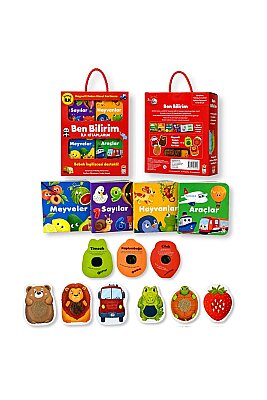 Ben Bilirim İngilizce Destekli İlk Kitaplarım 4 kitap 6 Magnetli Dokun Hisset Kart