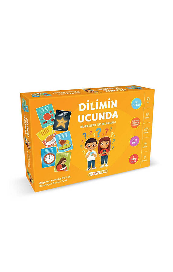 Dilimin Ucunda - Bilmecelerle İlk Kelimelerim - 1