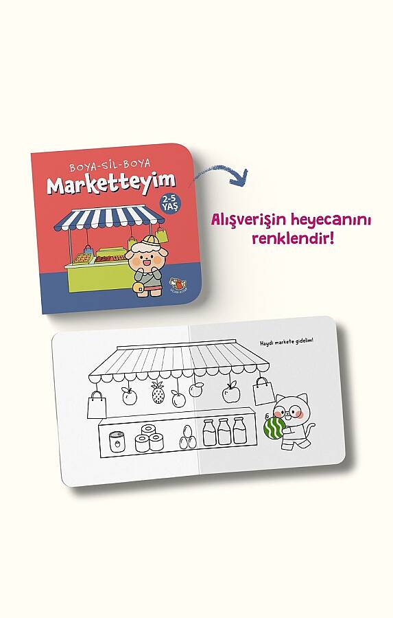 Boya Sil Boya 2 - Marketteyim - Evdeyim - Parktayım 2-5 yaş - 3