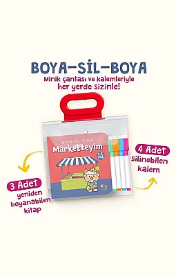Boya Sil Boya 2 - Marketteyim - Evdeyim - Parktayım 2-5 yaş