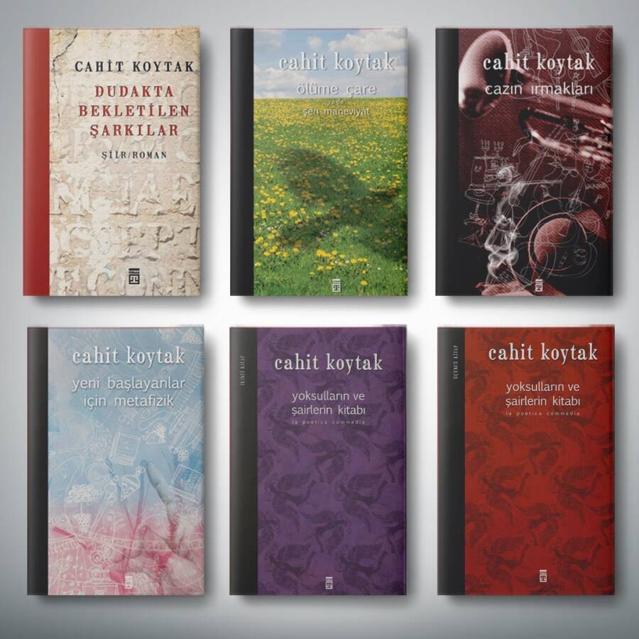 Cahit Koytak Şiir Seti (6 Kitap) (Ciltli) - 1
